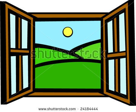 450x369 Free Clipart Window Pictures