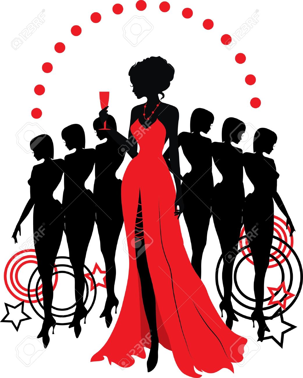 1042x1300 Women Dress Silhouette Clip Art Fashion Dresses