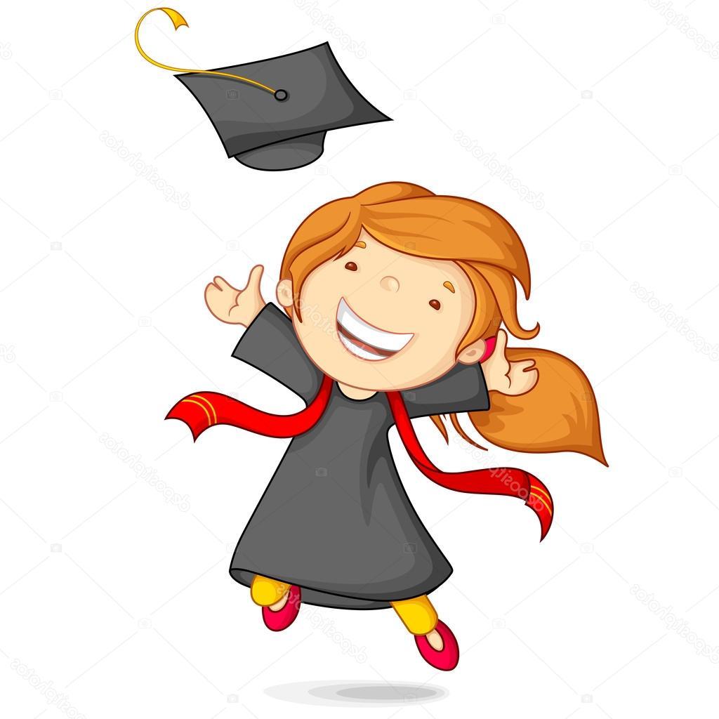 1024x1024 Best Free Cap And Gown Clip Art Vector Images Free Clip Art