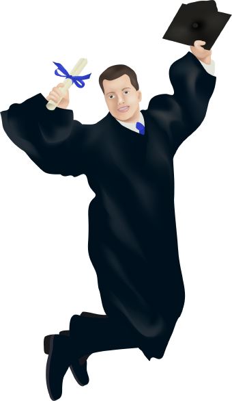 340x586 Graduation Clip Art 4
