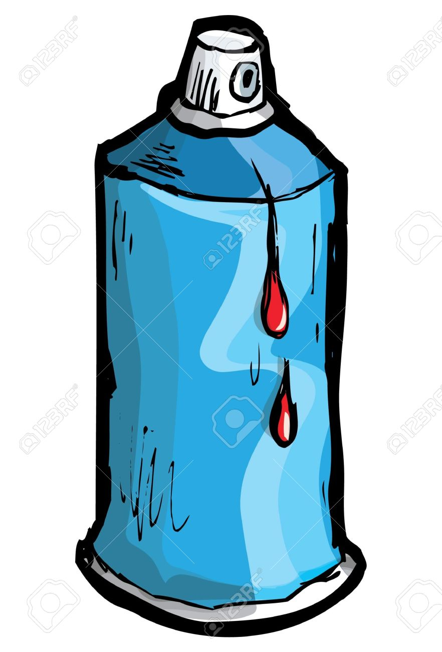 882x1300 Cool Cartoon Graffiti Cans Spray Paint Clipart Spray Paint Clip