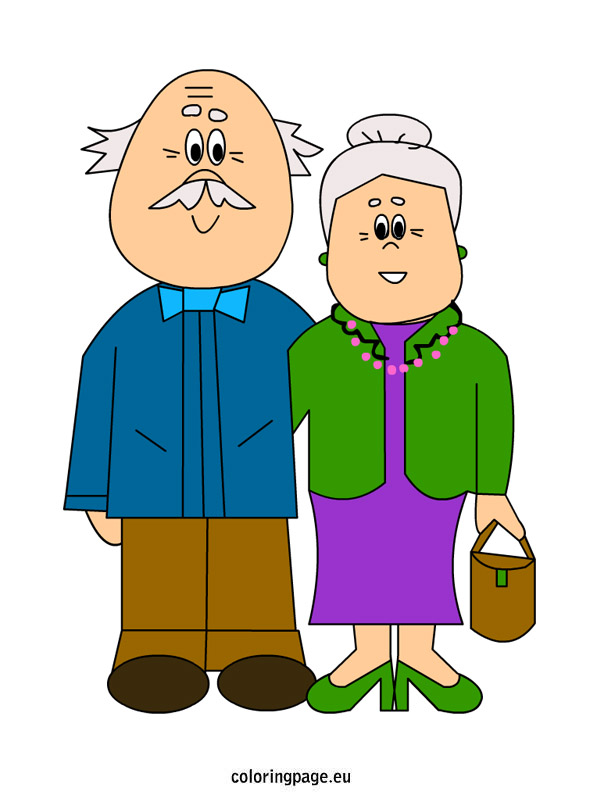 595x804 Clipart Pictures Of Grandparents