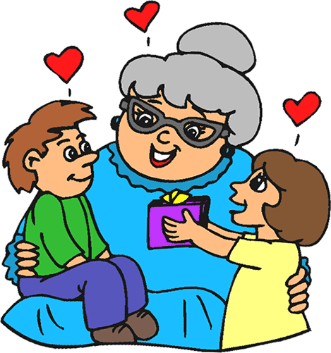 469x501 Collection Of Happy Birthday Grandma Clipart High Quality