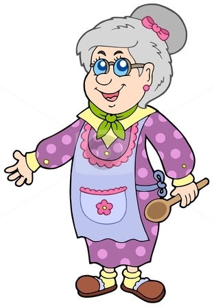 312x450 Young Grandma Clipart Clipartxtras