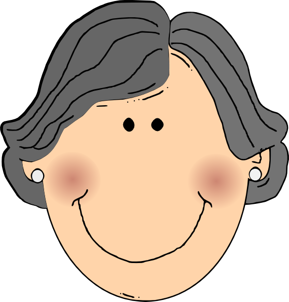570x597 Clip Art Grandma