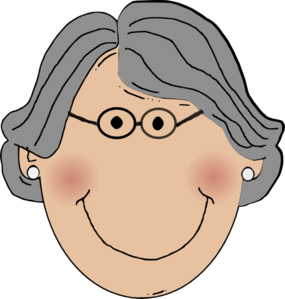 285x299 Lofty Design Grandma Clipart Clip Art At Clker Com Vector Online