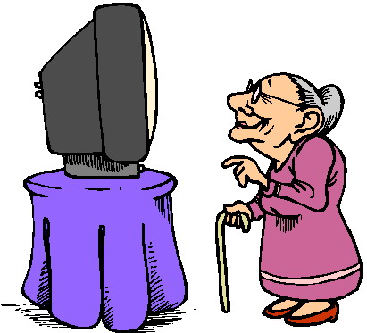 411x373 Clip Art Communication Television