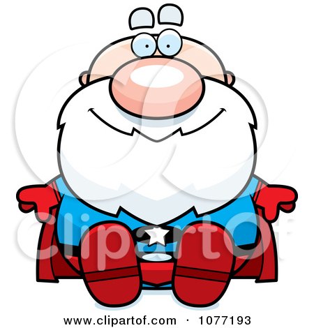 450x470 Royalty Free (Rf) Super Grandpa Clipart, Illustrations, Vector