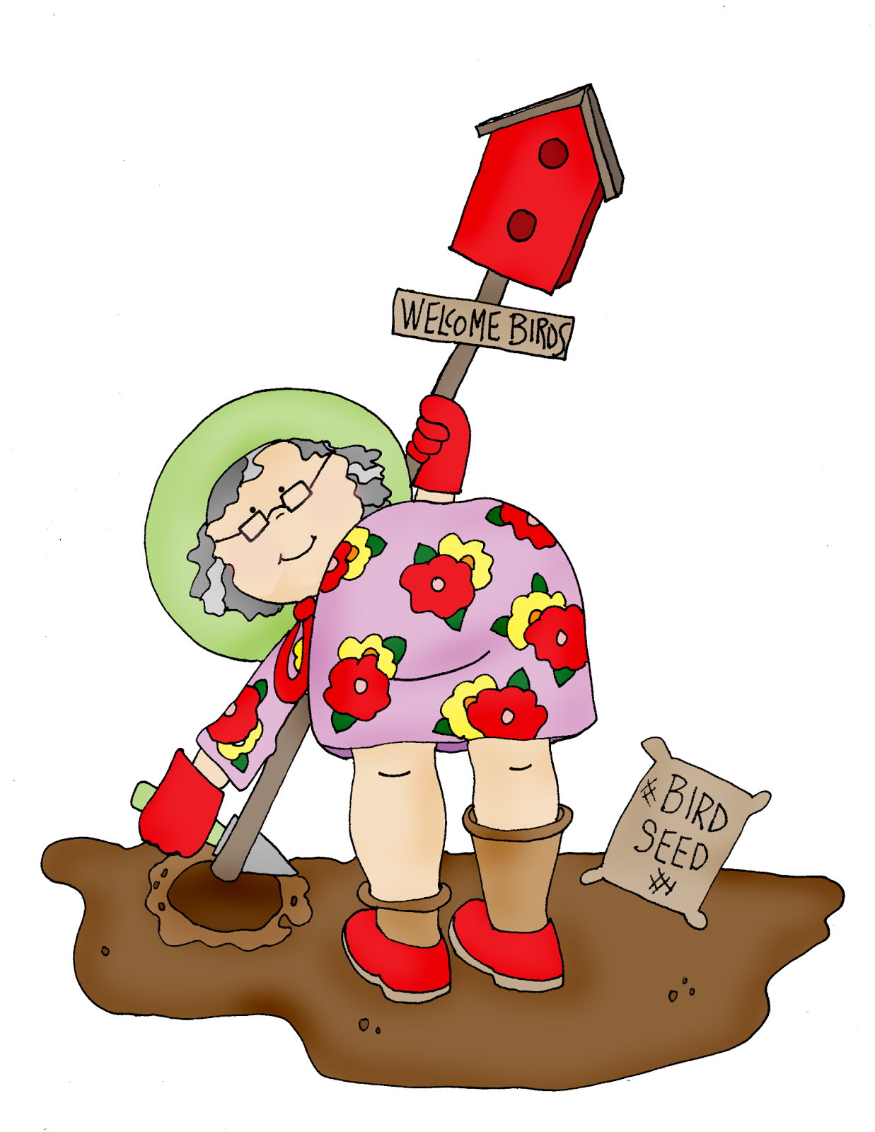 1237x1600 Garden Grandparents Clipart, Explore Pictures