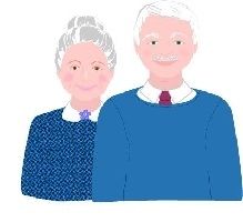 219x200 Sweet Grandparents Clip Art Clipart Panda