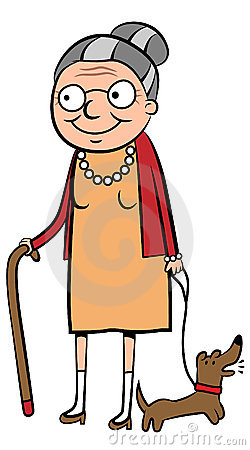 250x450 Woman Clipart Old Age