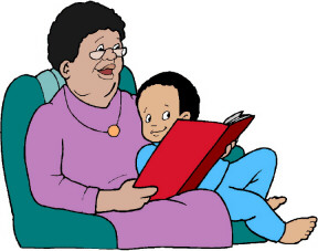 288x227 Black Grandma Clipart