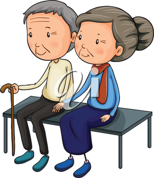 303x350 Grandparents Day People Clipart Collection