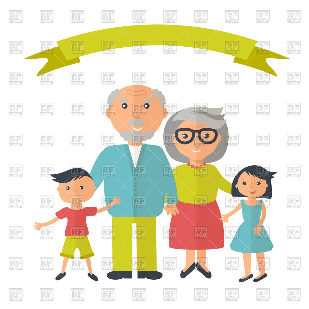 1200x1200 Happy Grandparents Day Card