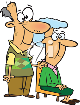 268x350 Grandparents Clip Art Free