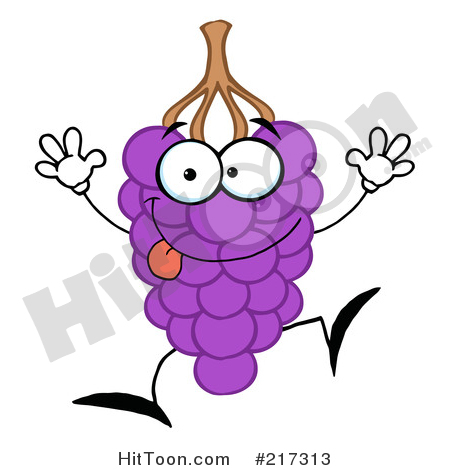 450x470 Grape Clipart