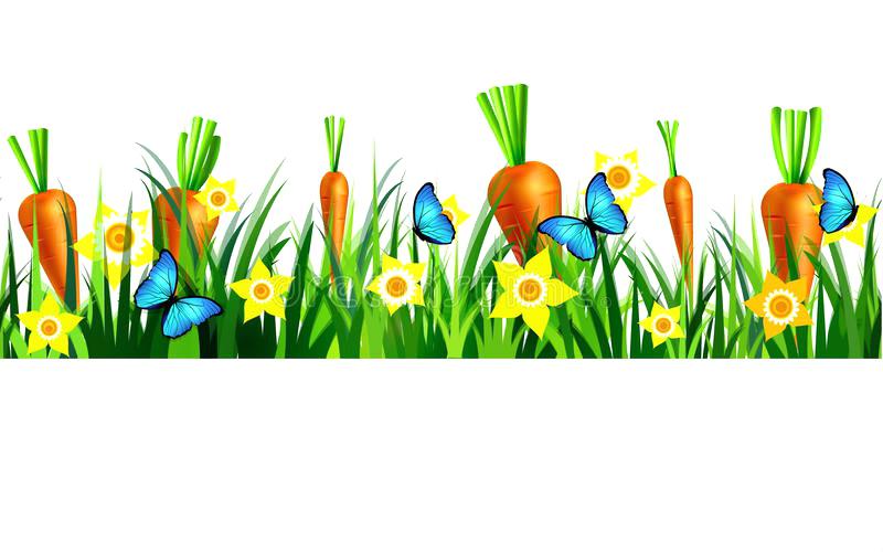 800x500 Clip Art Of Grass Green Grass Seamless Clip Art Vector On White