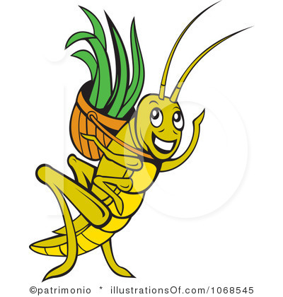 400x420 Rf) Grasshopper Clipart Clipart Panda