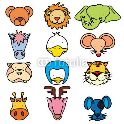 400x400 Types Of Animals About, Adorable, All, Animals, Animated, Art