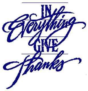 308x320 In All Things Give Thanks Clip Art Happy Easter Amp Thanksgiving 2018