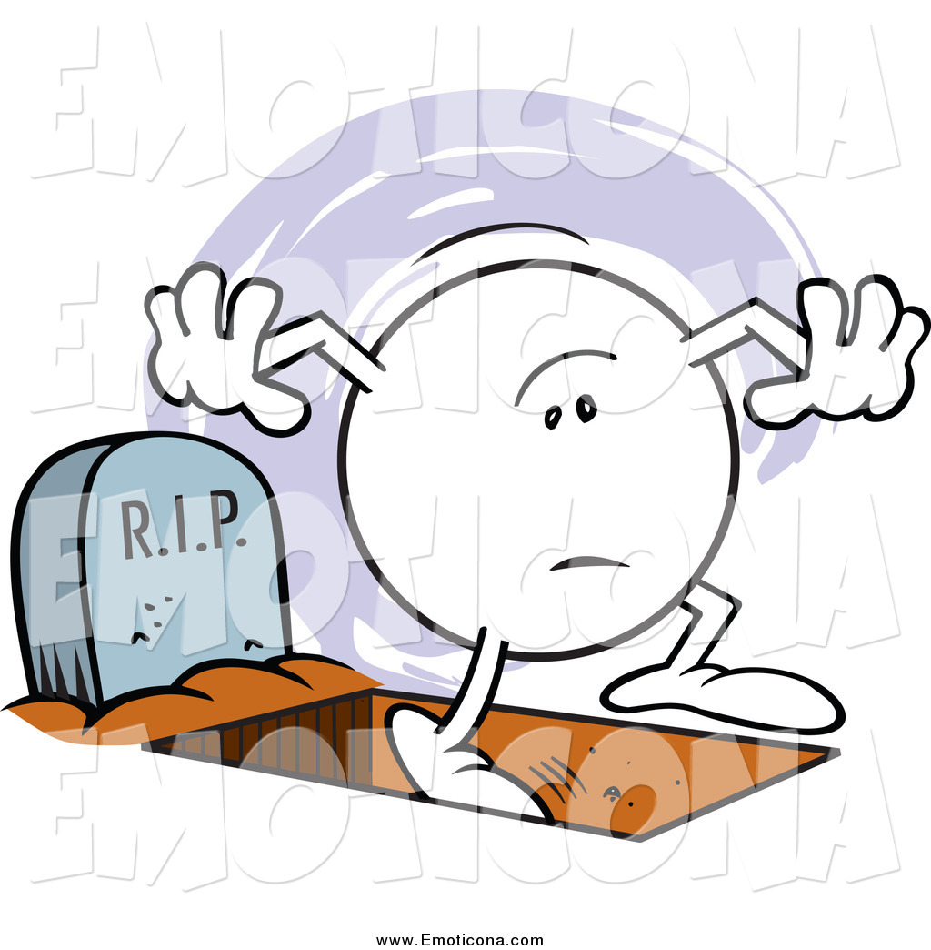 1024x1044 Vector Cartoon Illustration Of A Moodie Emoticon Guy With One Foot