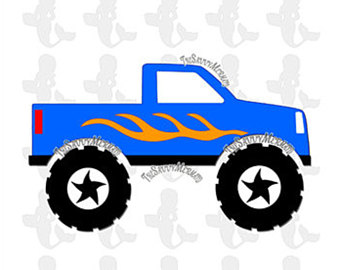340x270 Monster Truck Svg Etsy