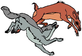 318x215 Wolf Pack Clipart