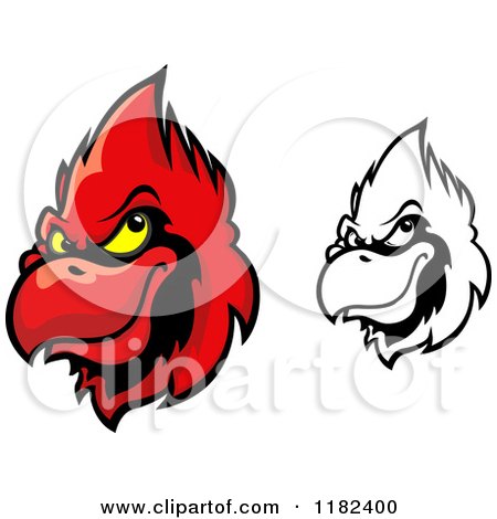 450x470 Royalty Free (Rf) Cardinal Head Clipart, Illustrations, Vector
