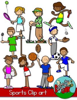 269x350 Sport Clip Art Included Is A Set Of 18 Individual Files. 9 Color