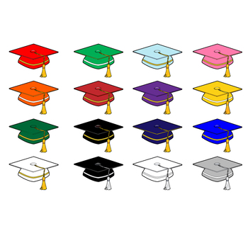 350x350 Graduation Clipart Grad Cap, Diploma Png In Popular School