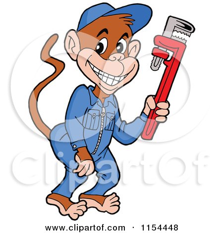 450x470 Royalty Free (Rf) Grease Monkey Clipart, Illustrations, Vector