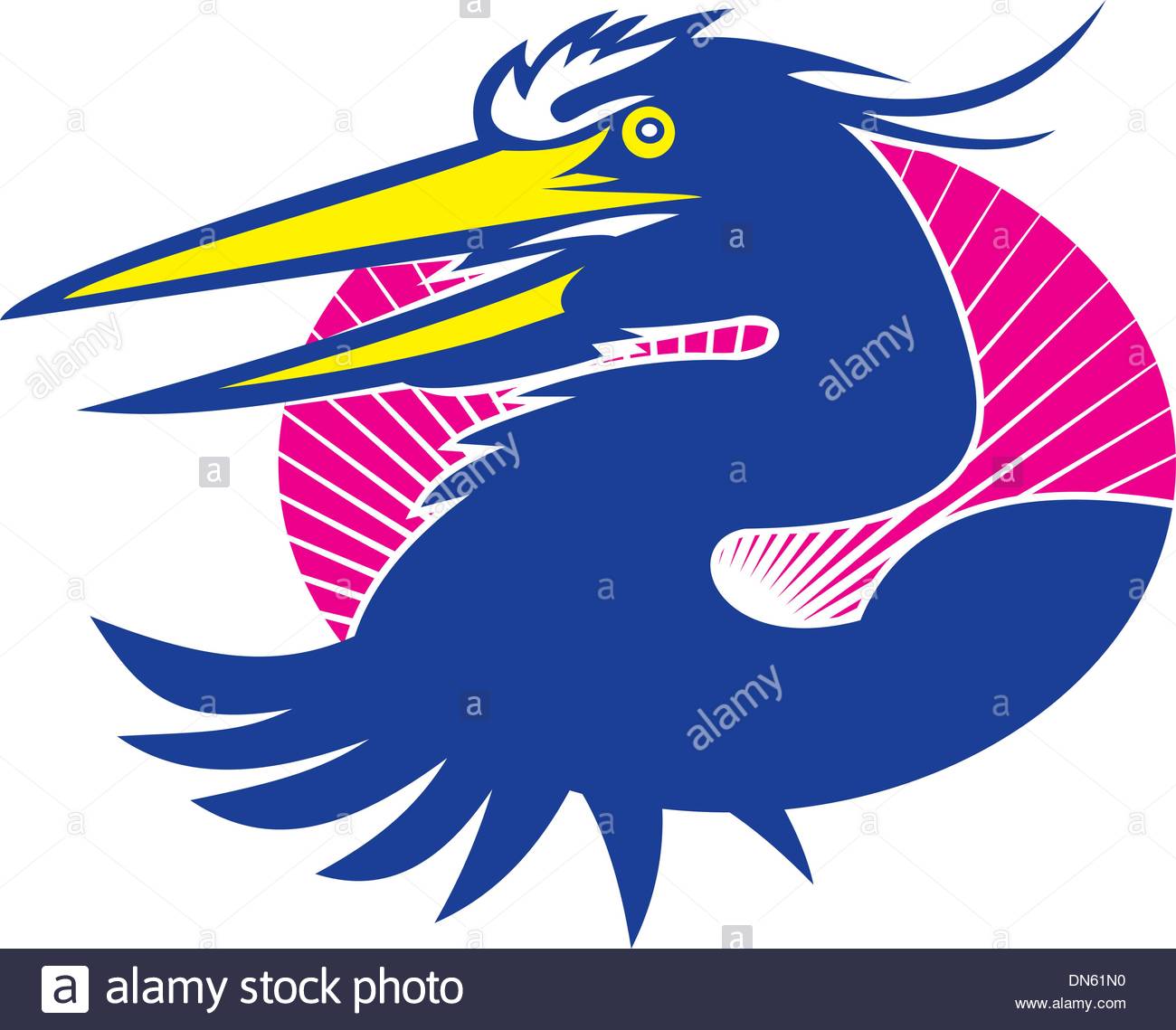 1300x1139 Heron Crane Bird Stock Vector Images