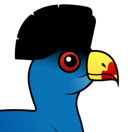 440x440 Cute Great Blue Turaco By Birdorable Lt Meet The Birds