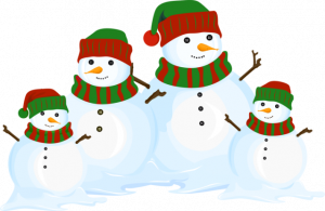 300x195 Snowman Family Clipart Great Clip Art Of Snowmen And Carolers