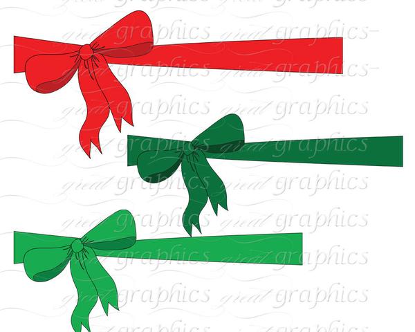 600x480 Christmas Bow Digital Clip Art Christmas Printable Clipart Clip