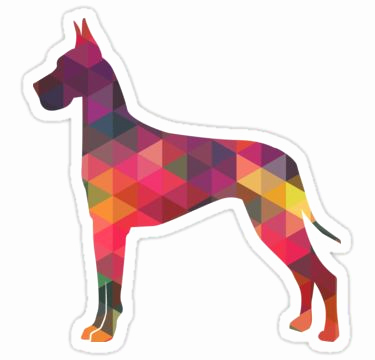 375x360 Great Dane Clipart Awesome 108 Best Great Dane Art And Gifts