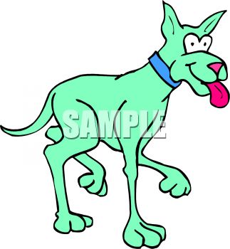 323x350 Picture Of A Great Dane Dog Puppy With His Pink Tongue Sticking