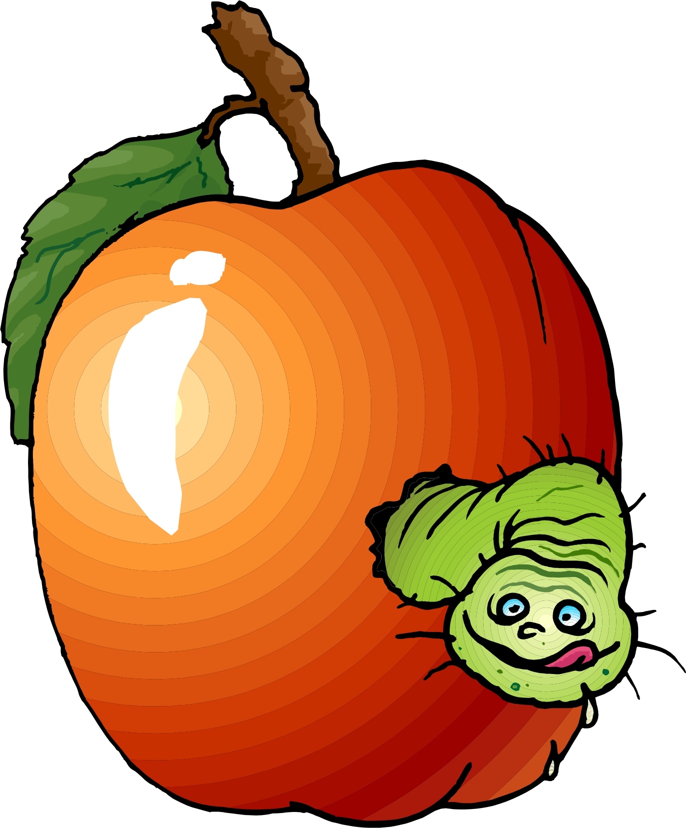 1373x1656 Apples And Pumpkin Clipart Collection