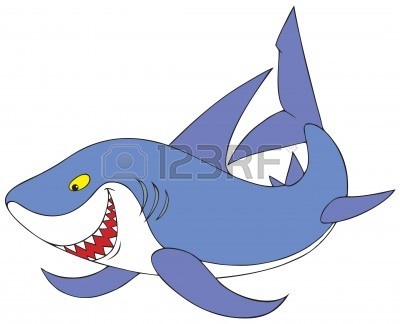 400x324 Great White Shark Clip Art. Invoice And Bills With Paid Stamp