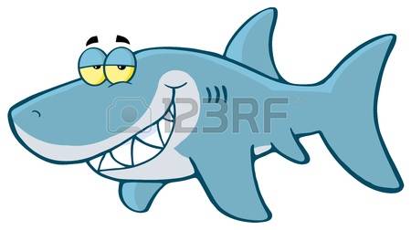450x252 Cartoon Shark Clipart