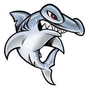 285x285 Hammerhead Shark Clipart