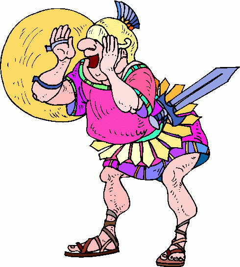 490x546 Warrior Clipart Ancient Soldier