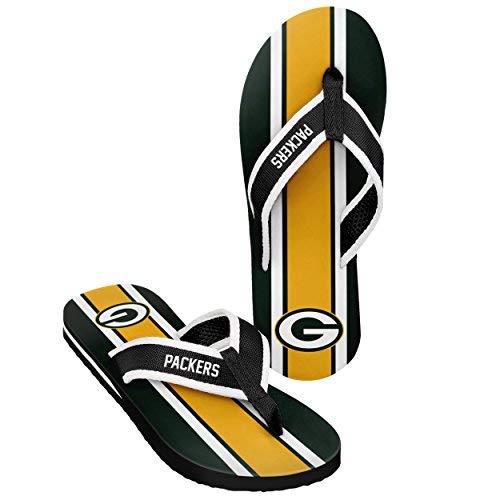 500x500 Green Bay Packers Flip Flops