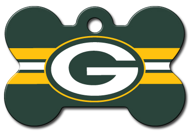 385x273 Green Bay Packers Licensed Nfl Dog Tag