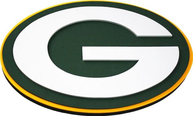 640x384 Nfl Fh2132 Green Bay Packers Fan 3d Foam Logo Sign