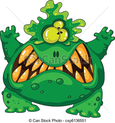 439x470 Green Monster Vector Clipart Royalty Free. 8,649 Green Monster