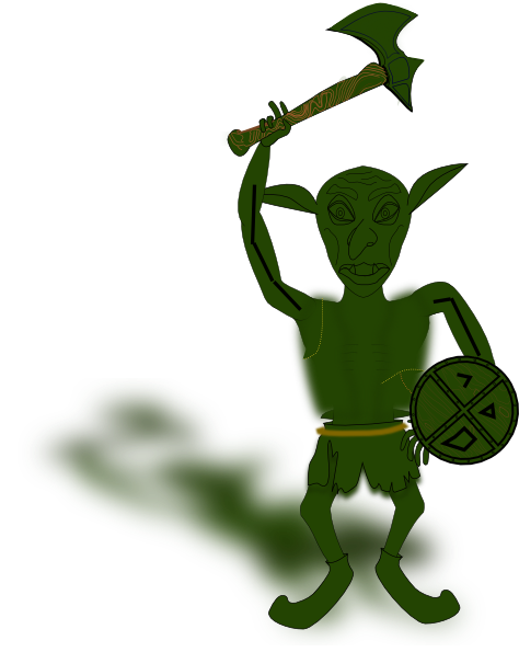 474x595 Goblin Clip Art