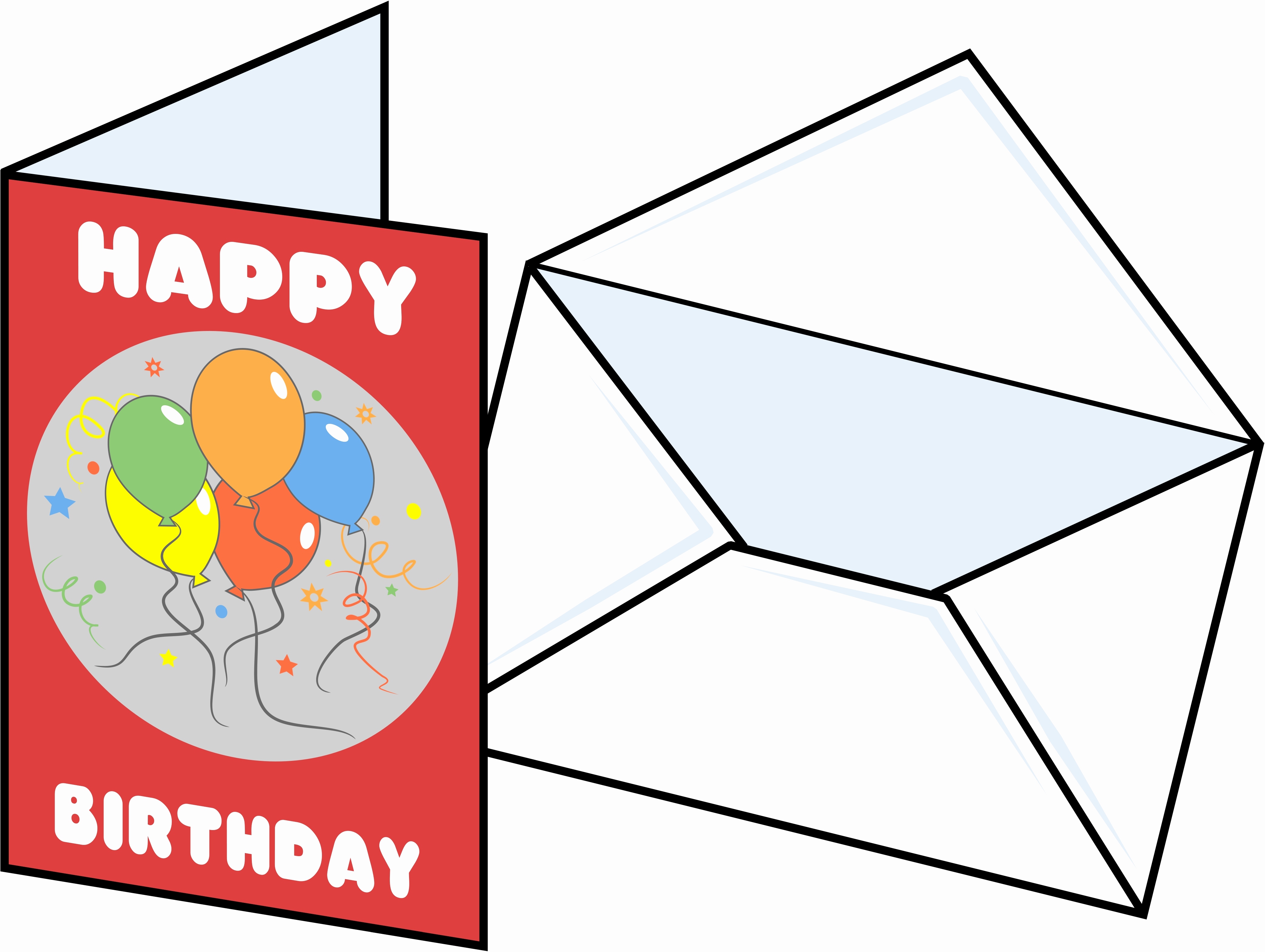 4169x3138 Clipart Of Birthday Cards Best Happy Birthday Wishes