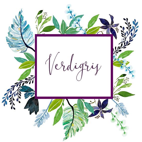 570x570 Tropical Watercolor Clipart Plants Floral Clip Art Watercolor