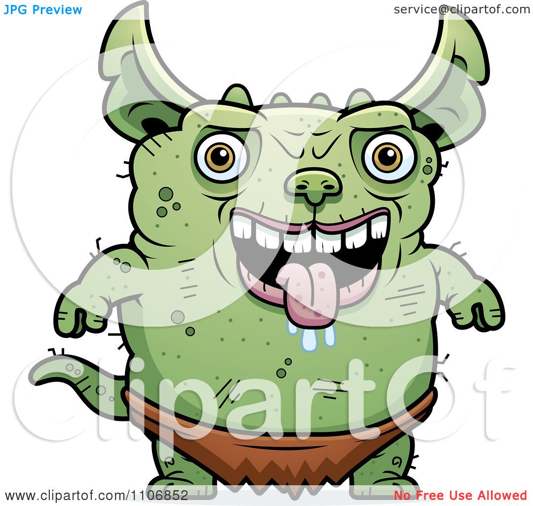 1080x1024 Clipart Pudgy Green Gremlin